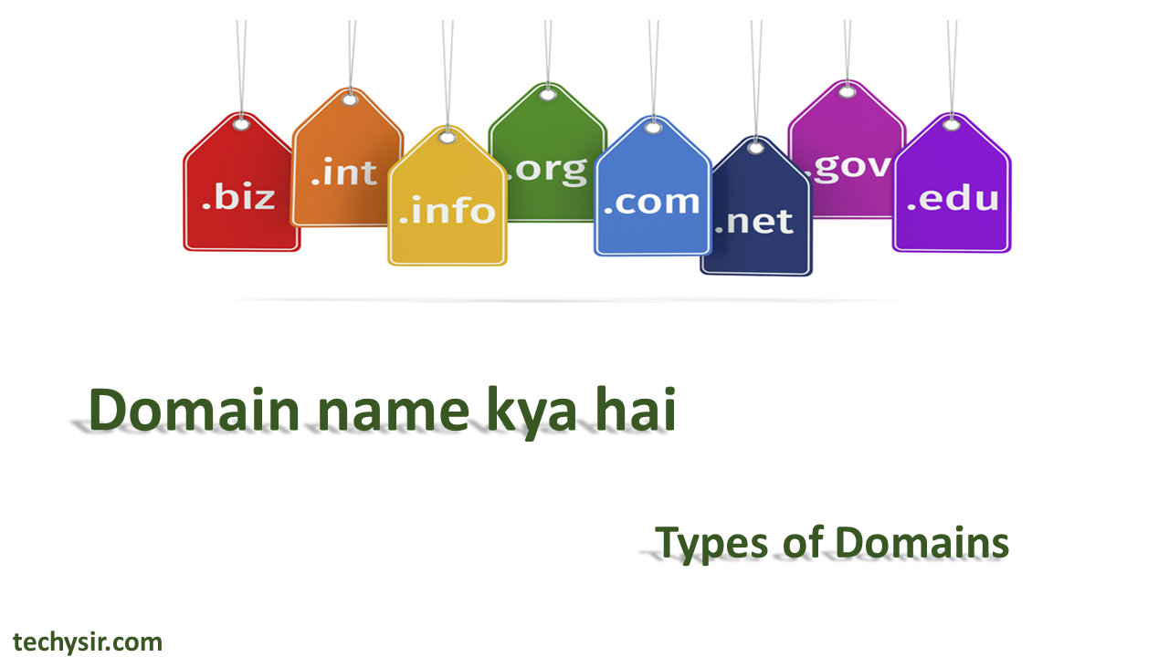 You are currently viewing Domain Name Kya Hai ? Types Of Domains