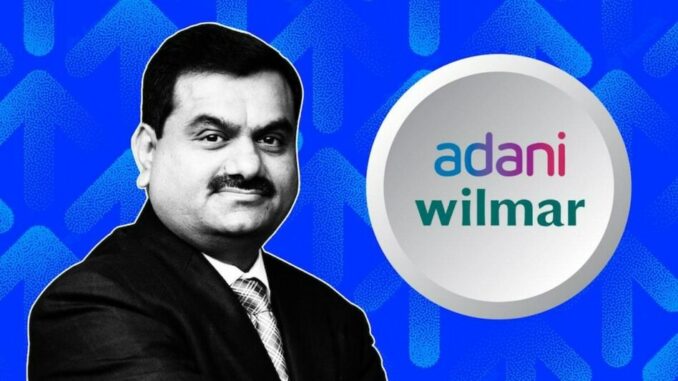 Adani Wilmar share price today
